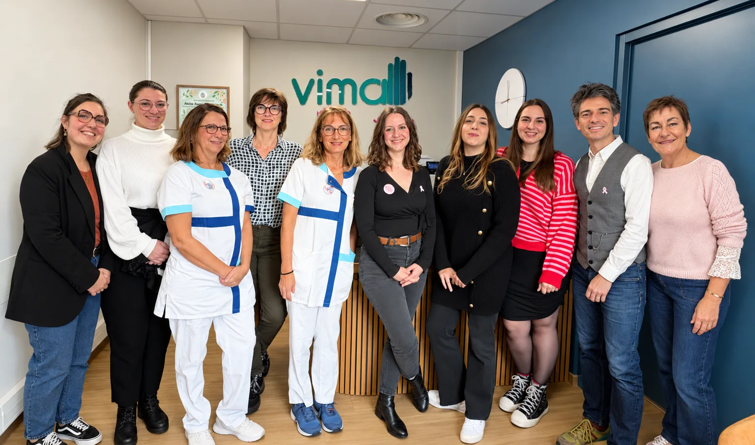 L’équipe du Centre VIMA