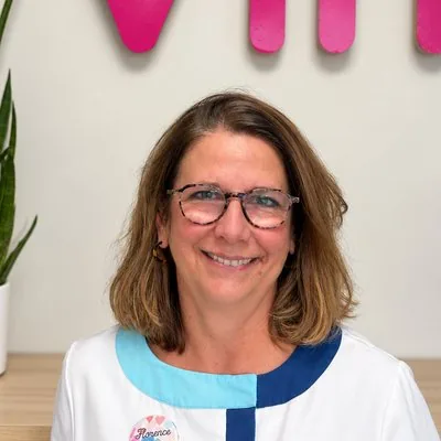 Portrait de Florence Dorligh, infirmière spécialisée en oncologie